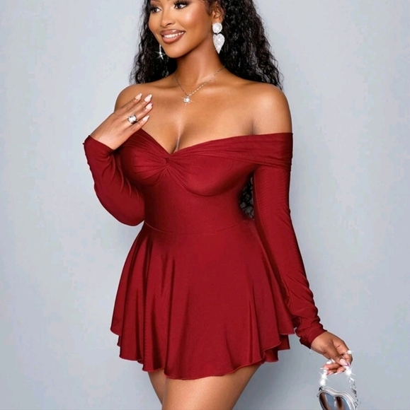 Women's Winter Clothes Elegant Commuting Valentine's Day New Year's Party - Picture 4 of 4